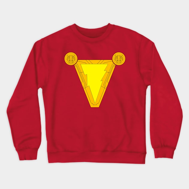 Shazam Emblem Crewneck Sweatshirt by Heroified